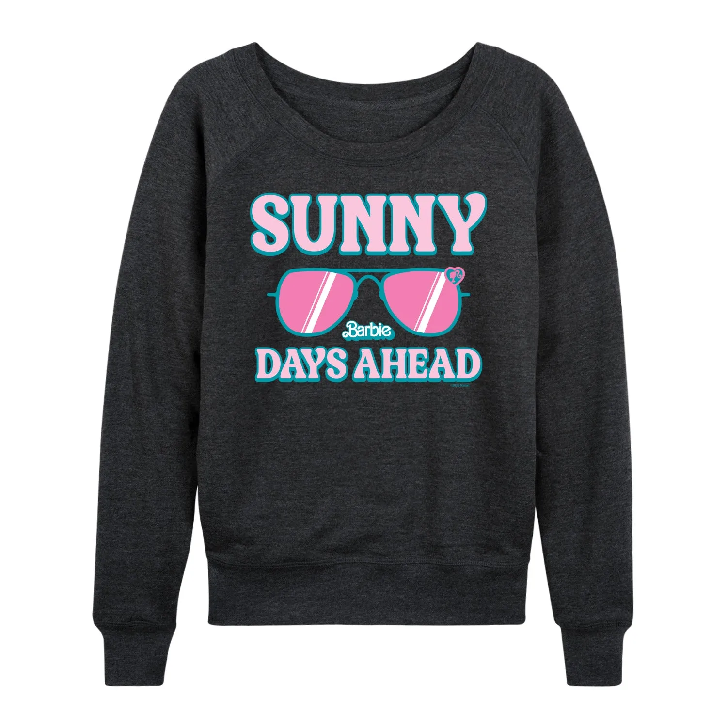 Barbie - Sunny Days Ahead - Sunglasses - Women's Lightweight French Terry Long Sleeve Shirt sold by Zulily product image thumbnail 5