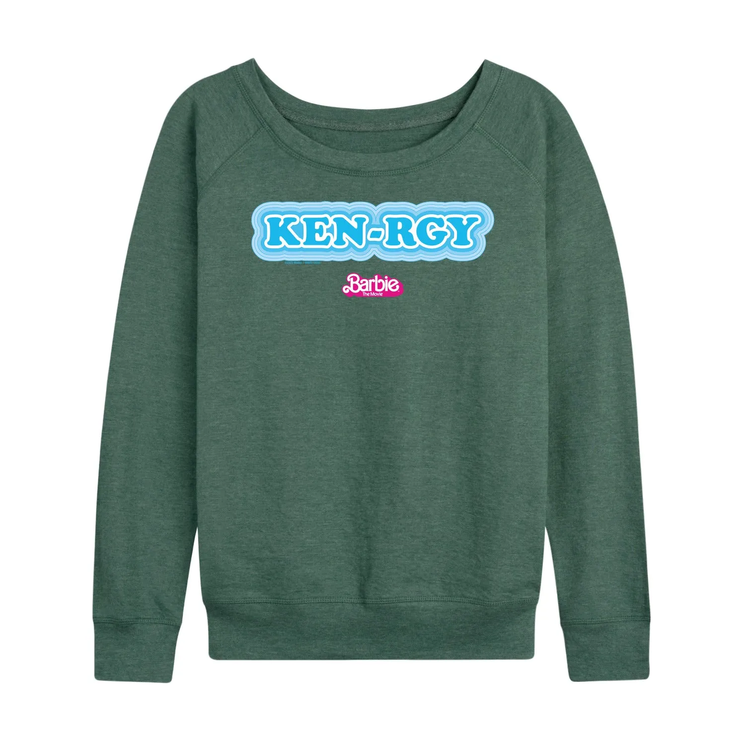 Barbie The Movie - Kenrgy Blue - Women's Lightweight French Terry Long Sleeve Shirt sold by Zulily product image thumbnail 5