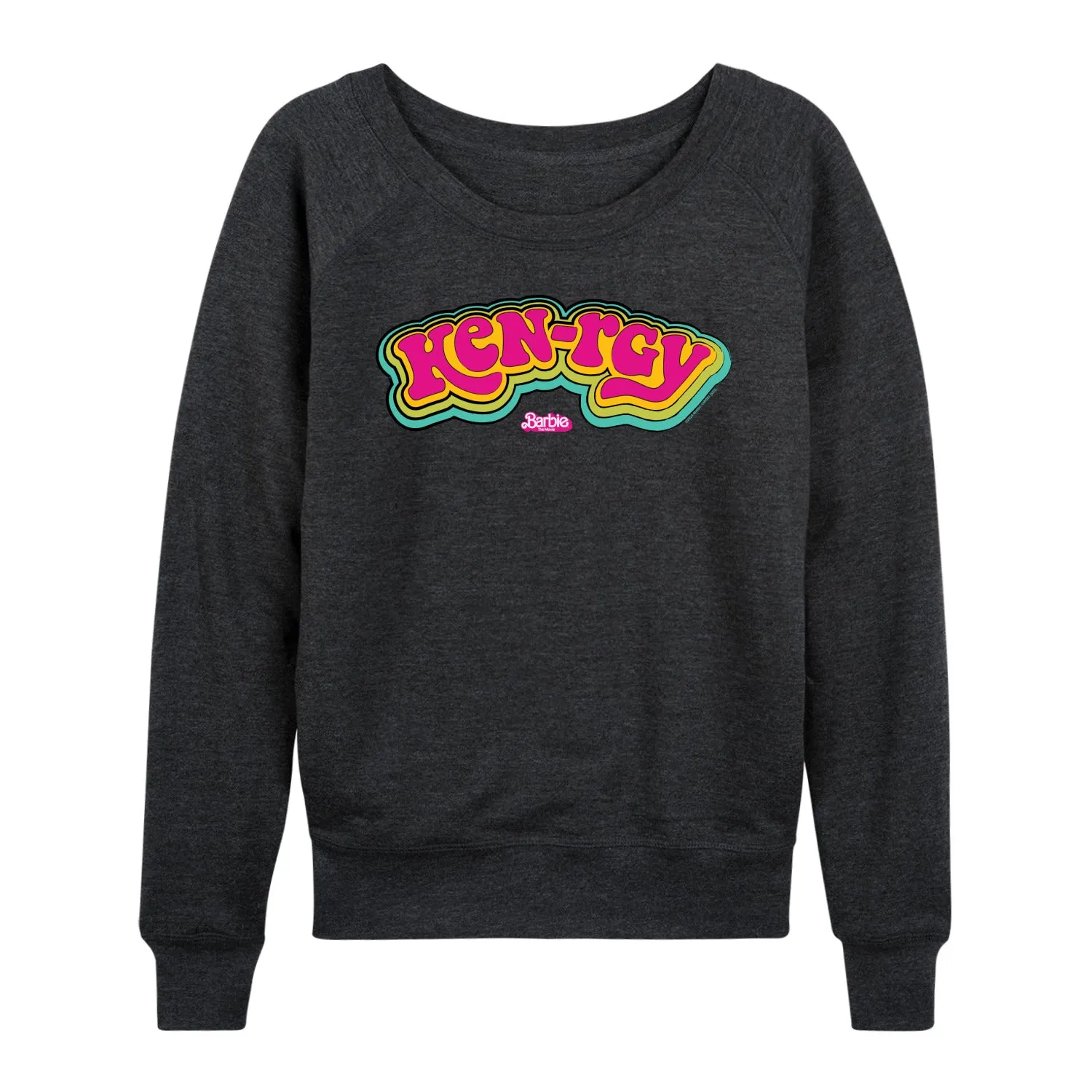 Barbie The Movie - Kenrgy 70s - Women's Lightweight French Terry Long Sleeve Shirt sold by Zulily