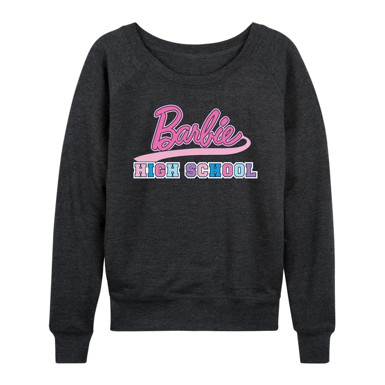 Barbie - High School - Women's Lightweight French Terry Long Sleeve Shirt sold by Zulily product image thumbnail 4