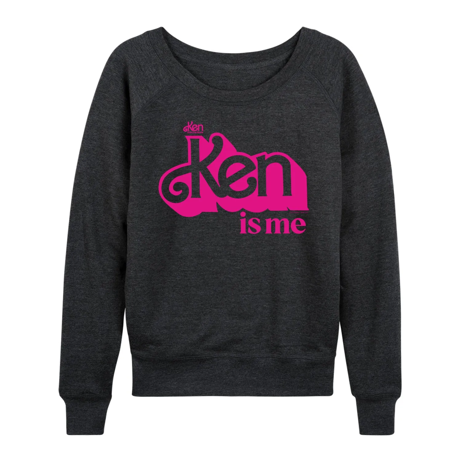 Barbie The Movie - Ken Is Me - Women's Lightweight French Terry Long Sleeve Shirt sold by Zulily product image thumbnail 4