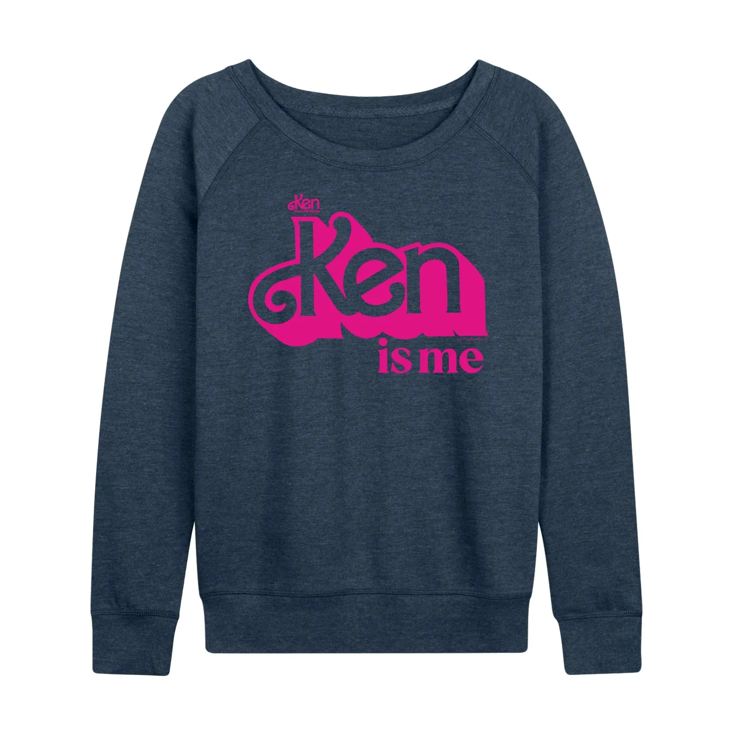 Barbie The Movie - Ken Is Me - Women's Lightweight French Terry Long Sleeve Shirt sold by Zulily