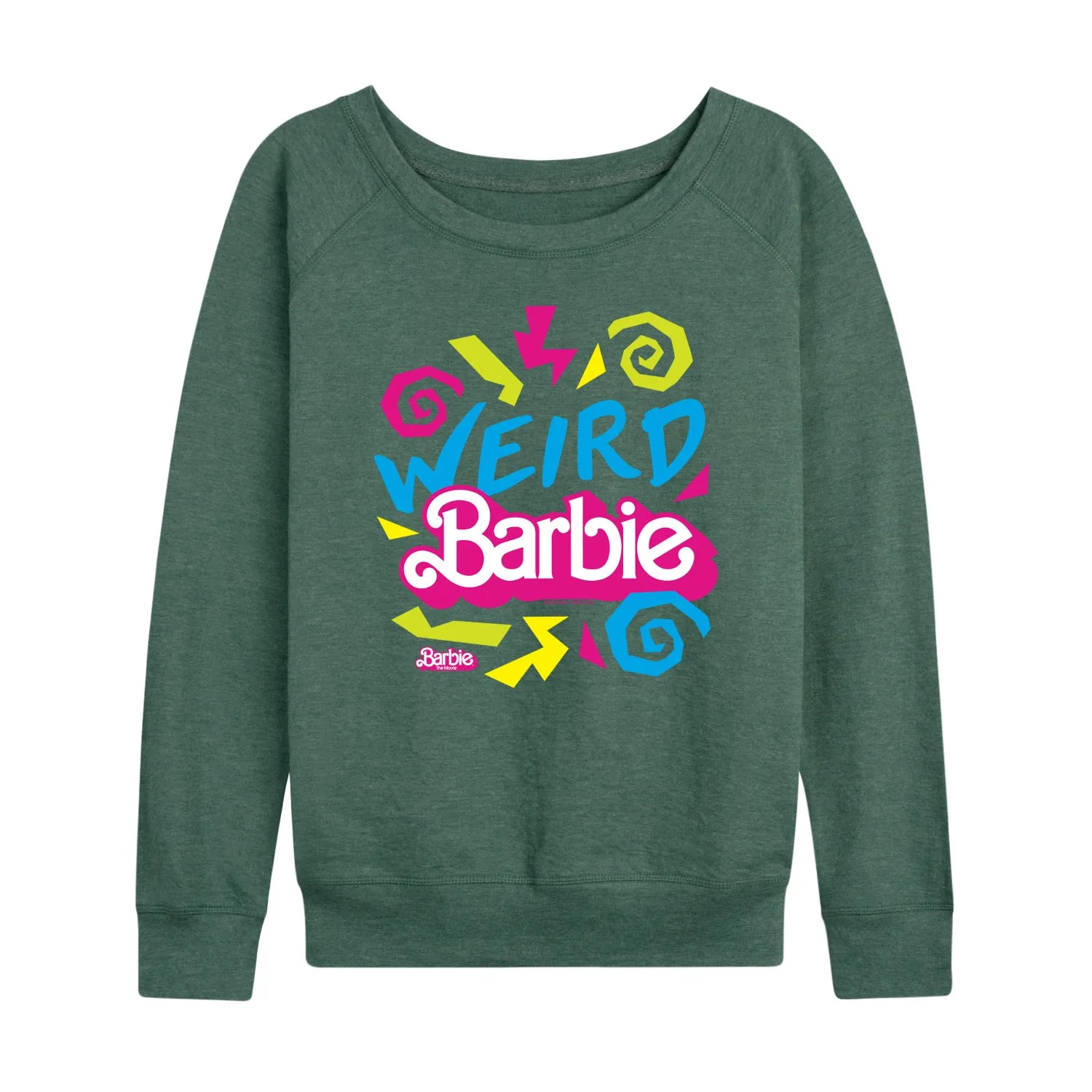 Barbie The Movie - Weird Barbie - Women's Lightweight French Terry Long Sleeve Shirt sold by Zulily product image thumbnail 5