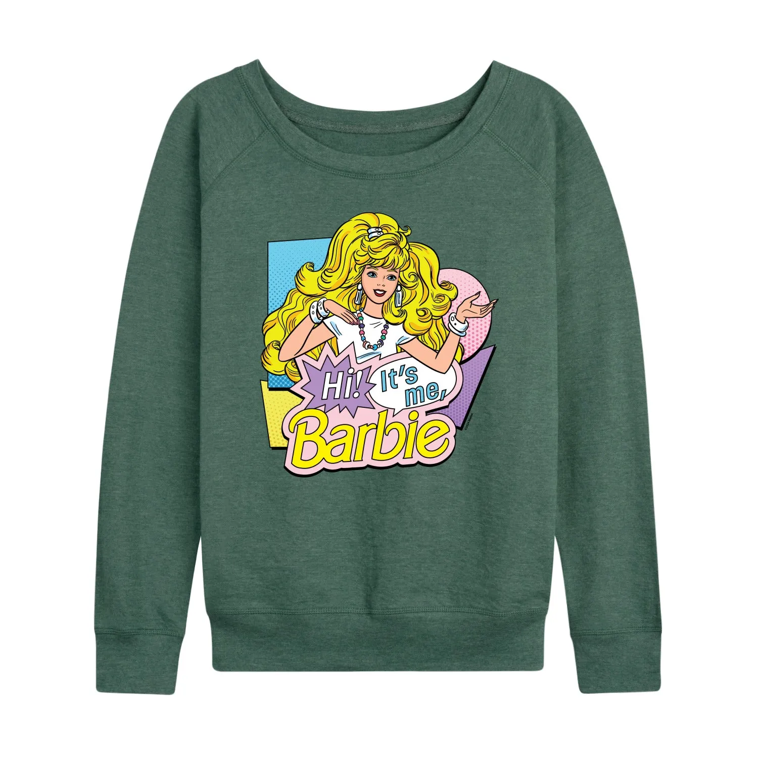 Barbie - Hi Its Me - Women's French Terry Long Sleeve Shirt sold by Zulily product image thumbnail 4