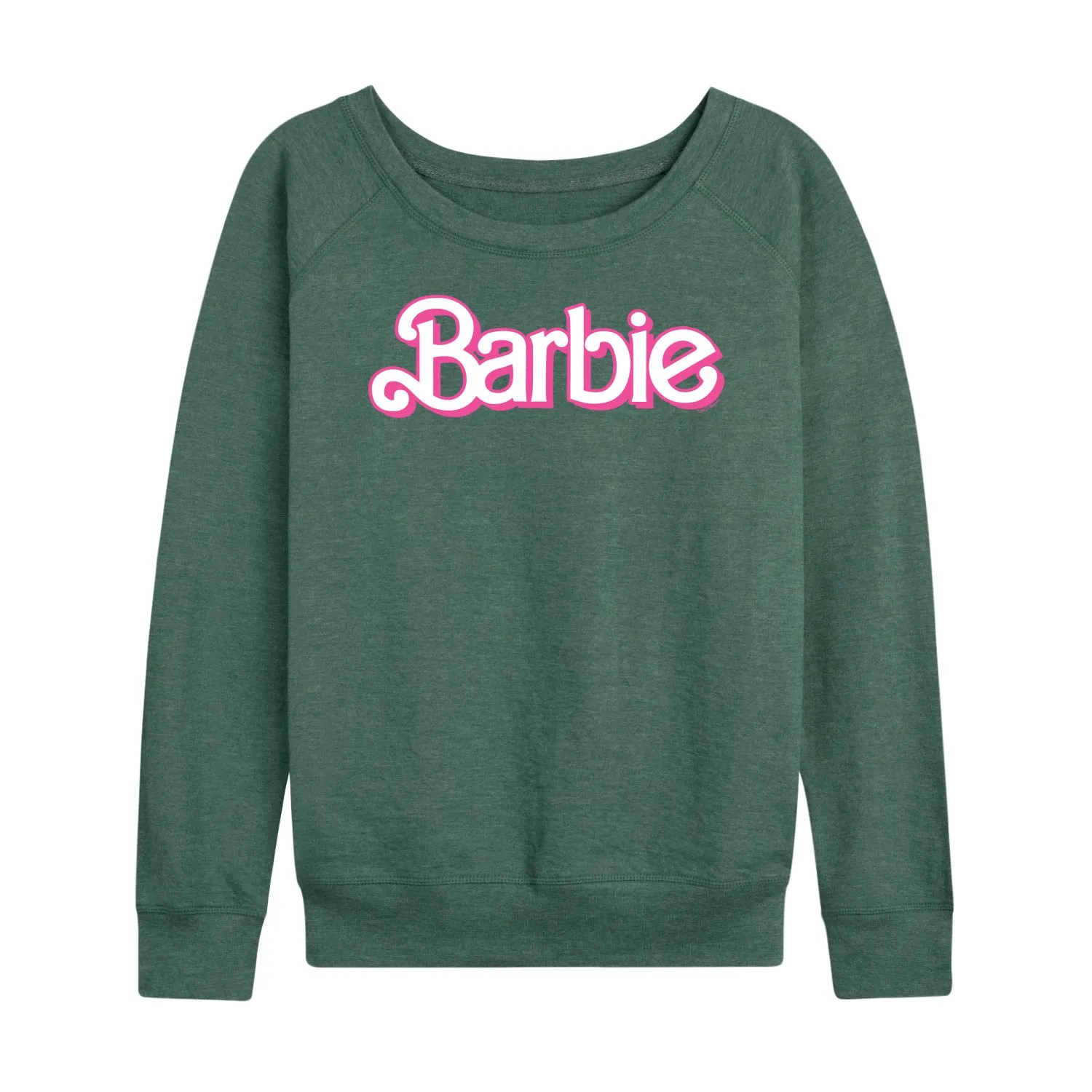 Barbie - Logo Retro-Women's French Terry Long Sleeve Shirt sold by Zulily product image thumbnail 5