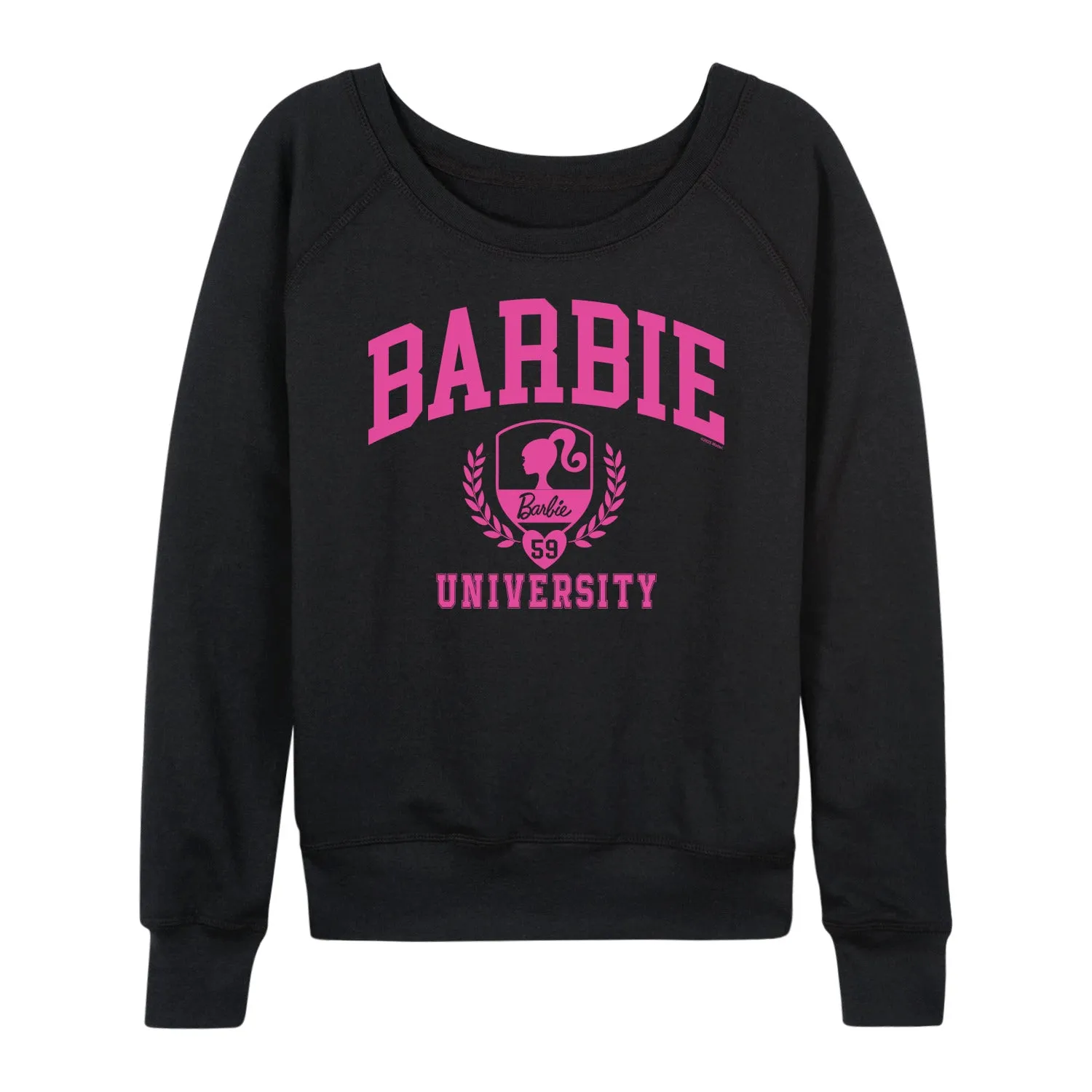Barbie - - Women's French Terry Long Sleeve Shirt sold by Zulily product image thumbnail 4