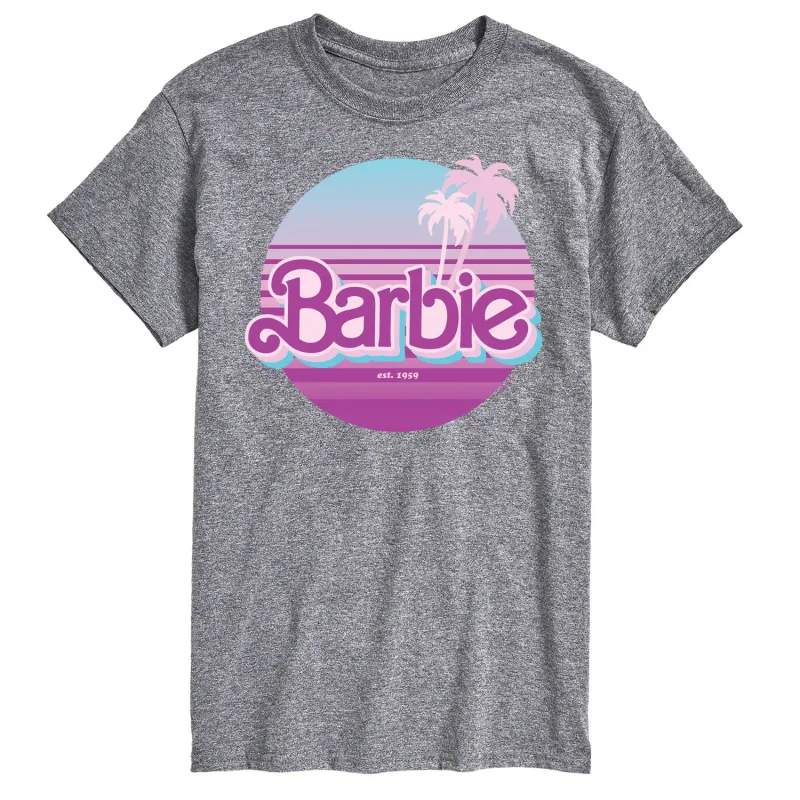 Barbie - Retro Summer Sunset - Men's Short Sleeve Graphic T-Shirt sold by Zulily