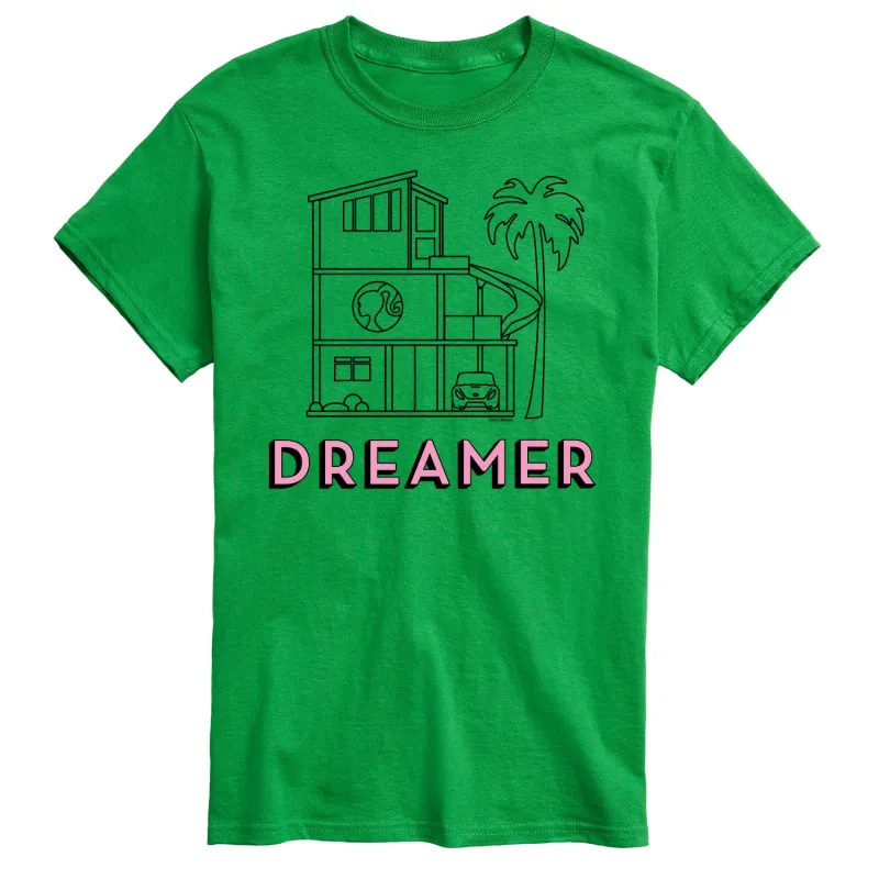 Barbie - Dreamer - Original Dreamhouse Layout - Men's Short Sleeve Graphic T-Shirt sold by Zulily