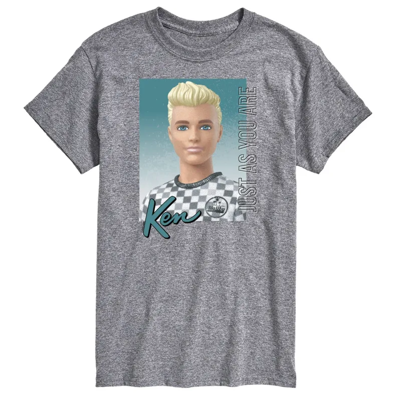 Barbie - Ken - Just As You Are - Men's Short Sleeve Graphic T-Shirt sold by Zulily
