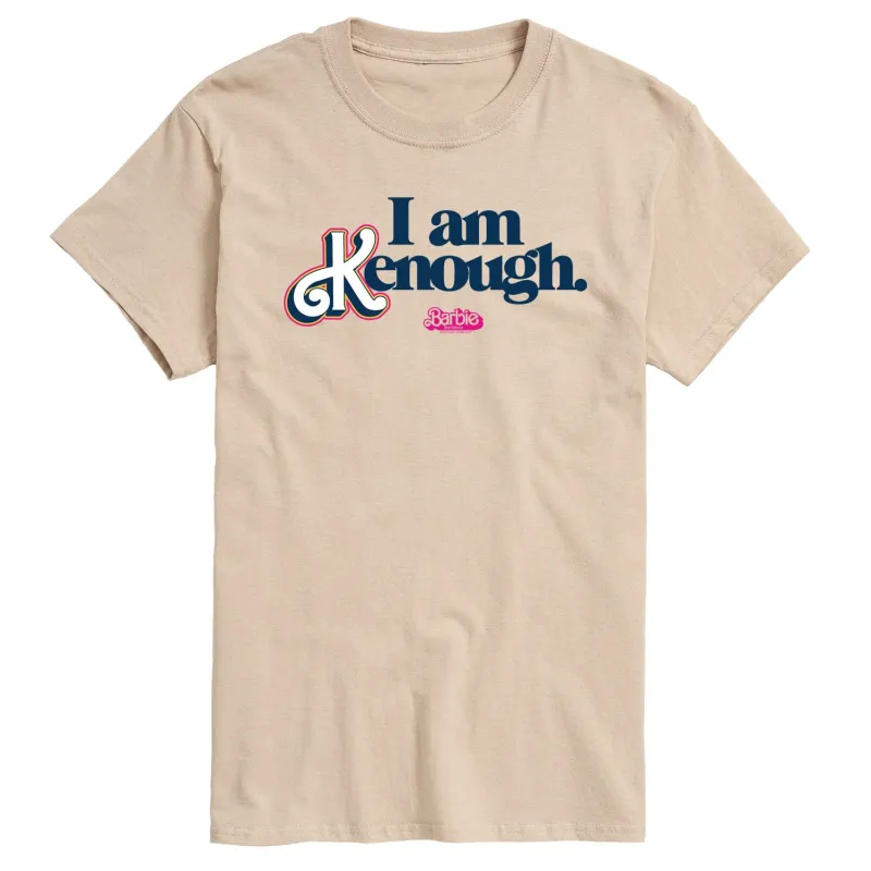 Barbie The Movie - I Am Kenough - Men's Short Sleeve Graphic T-Shirt sold by Zulily