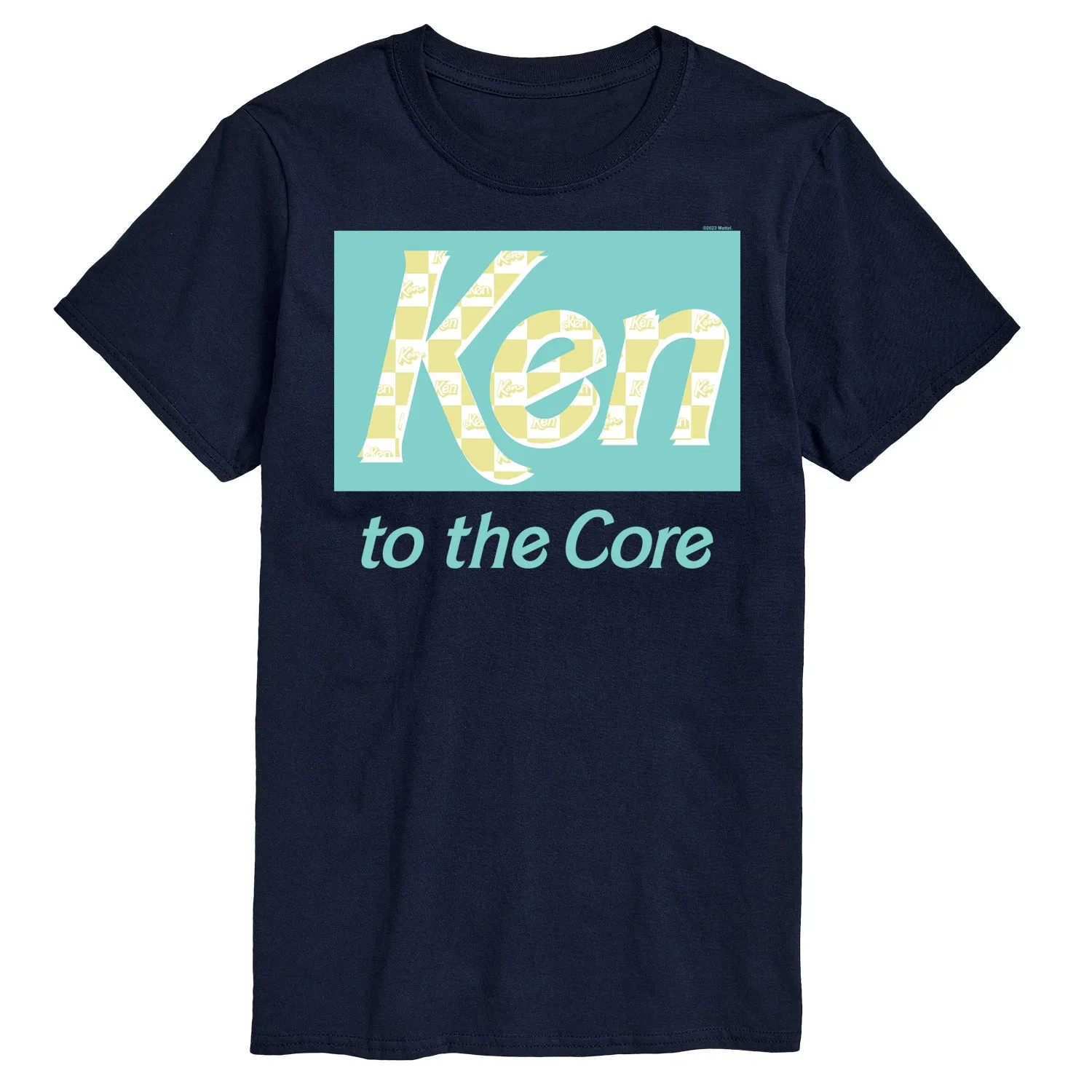 Barbie - Ken to the Core - Checked Style - Men's Short Sleeve Graphic T-Shirt sold by Zulily product image thumbnail 4