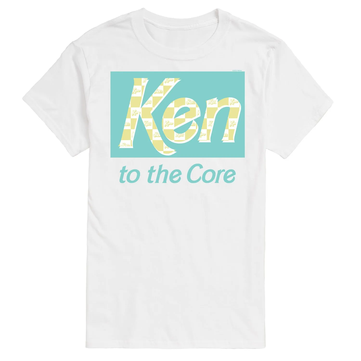Barbie - Ken to the Core - Checked Style - Men's Short Sleeve Graphic T-Shirt sold by Zulily product image thumbnail 5