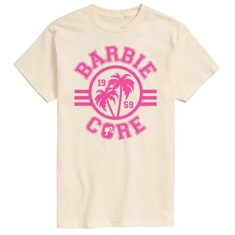 Barbie - Barbiecore Collegiate - Men's Short Sleeve Graphic T-Shirt sold by Zulily