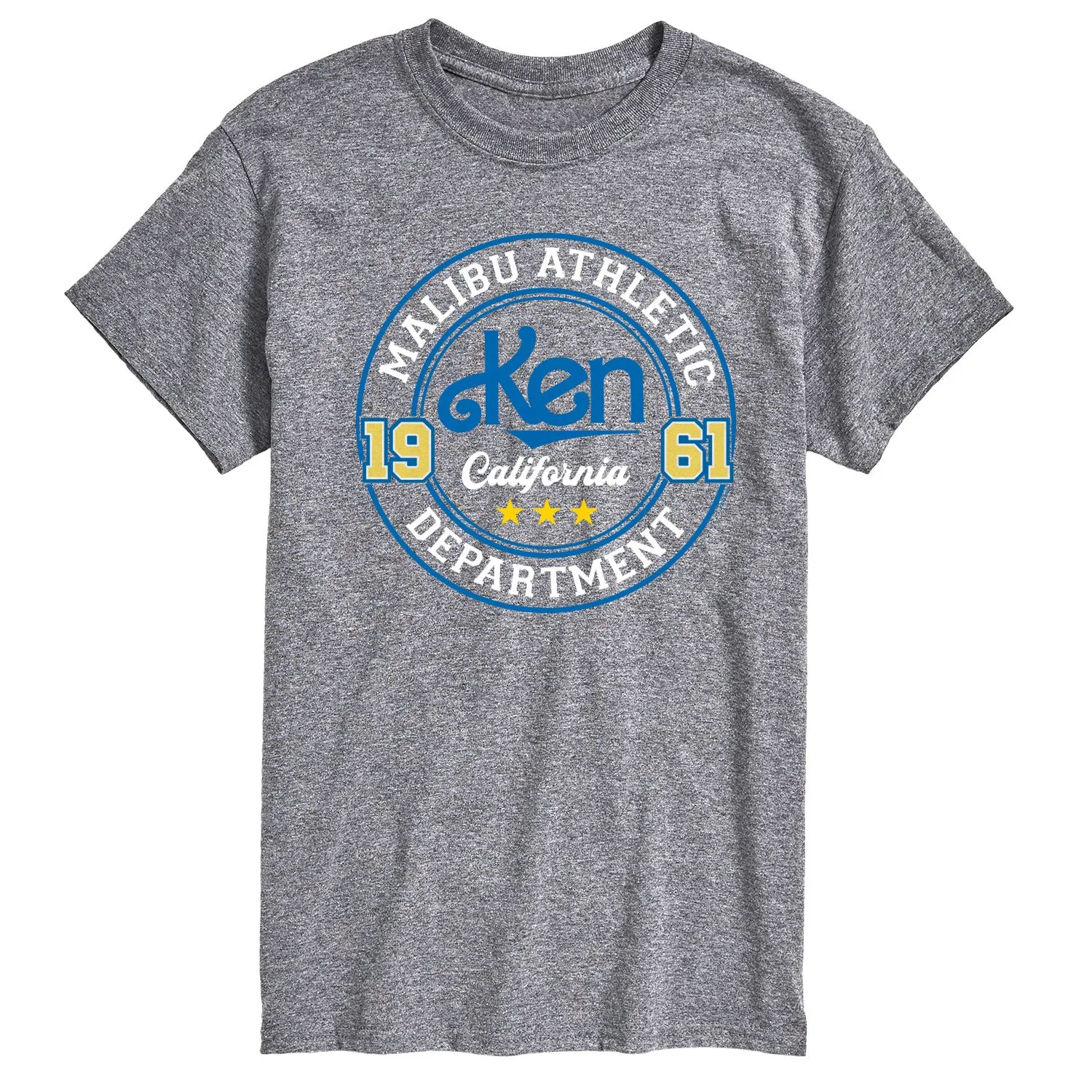 Men's Barbie Malibu Athletic Dept Ken Short Sleeve Tee sold by Zulily