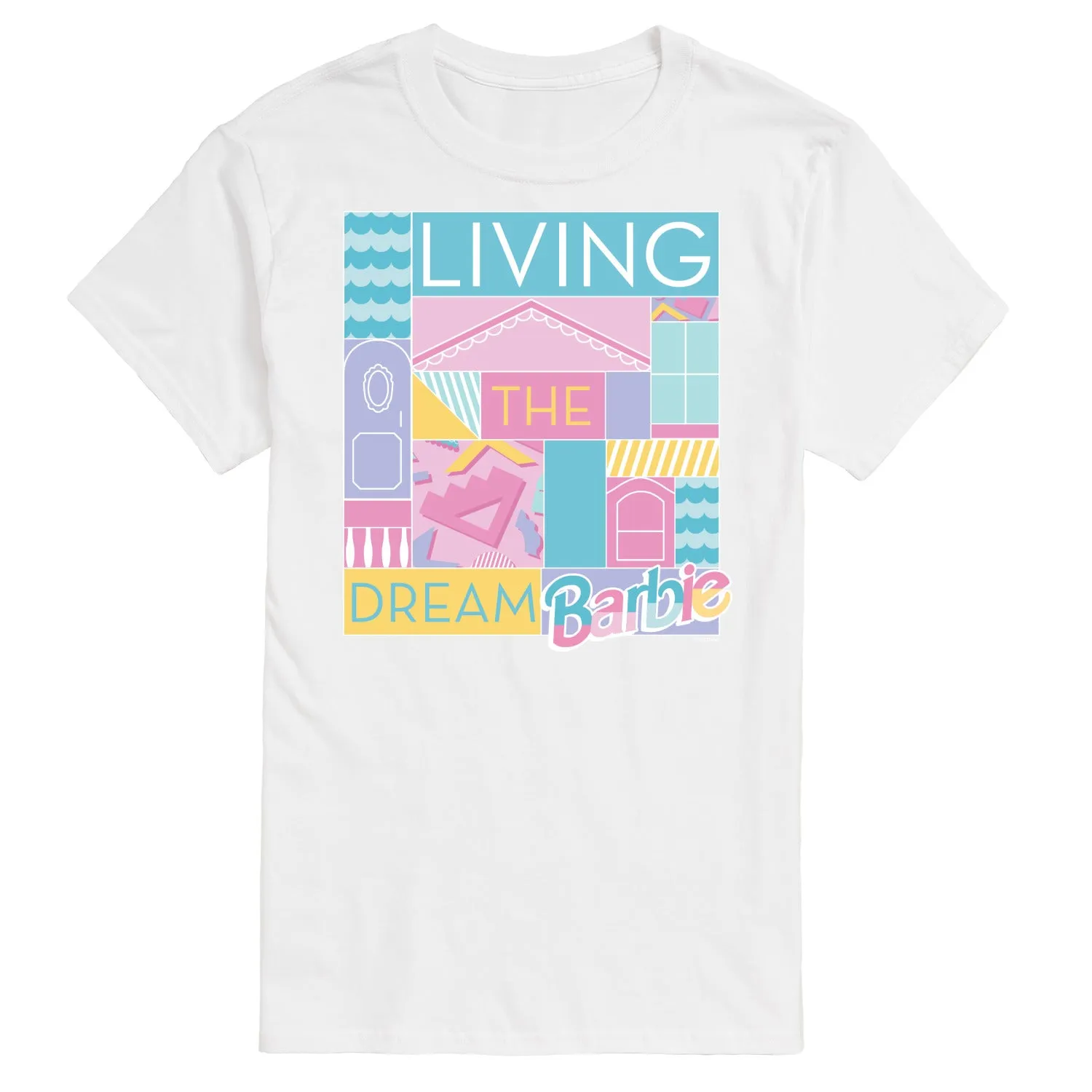 Barbie - Loving & Living the Dream - Men's Short Sleeve Graphic T-Shirt sold by Zulily product image thumbnail 5