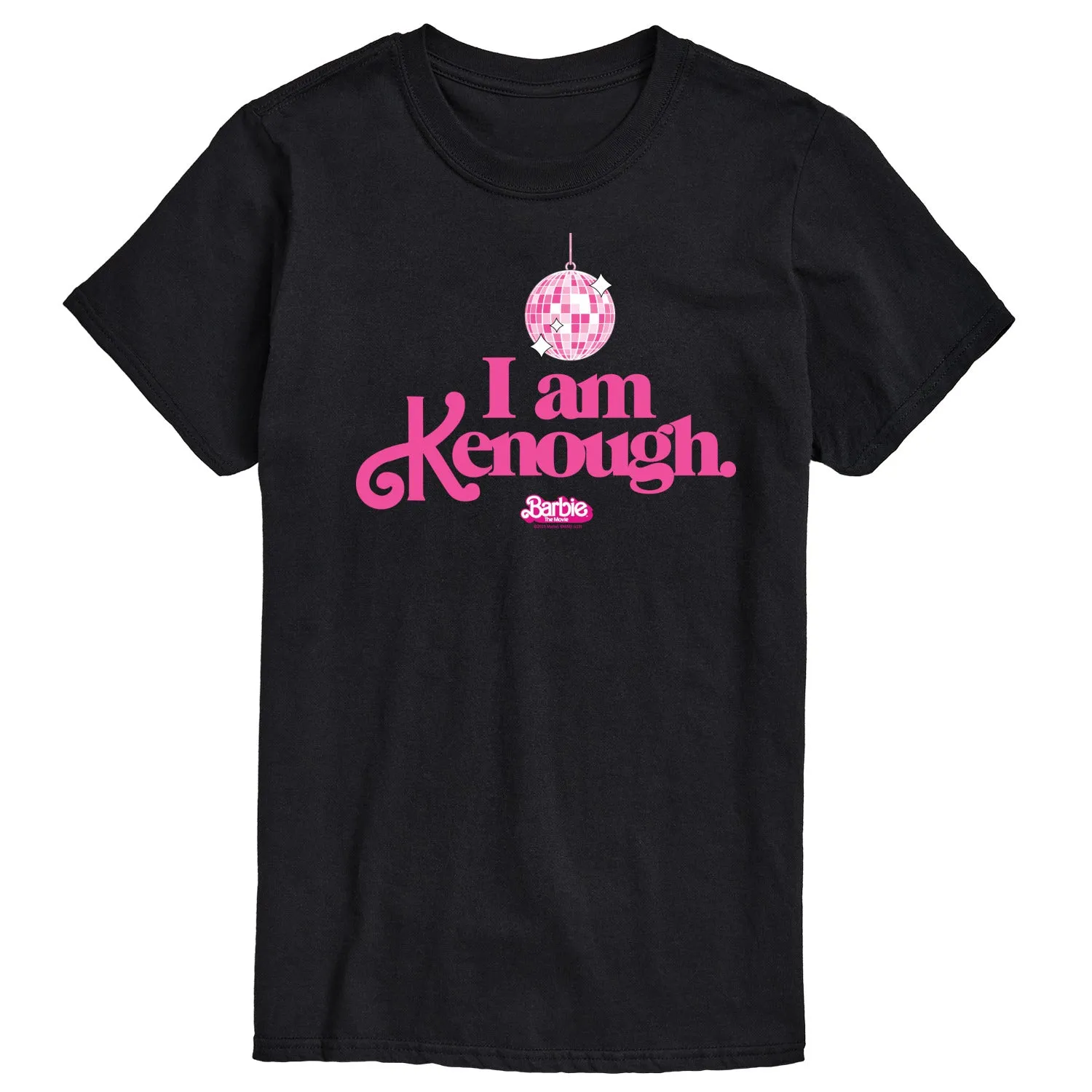 Barbie The Movie - I Am Kenough Disco Ball - Men's Short Sleeve Graphic T-Shirt sold by Zulily