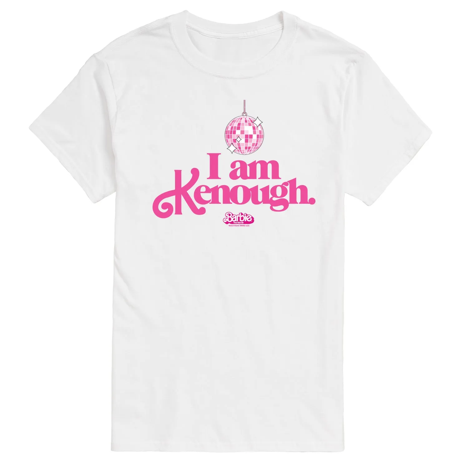 Barbie The Movie - I Am Kenough Disco Ball - Men's Short Sleeve Graphic T-Shirt sold by Zulily product image thumbnail 4