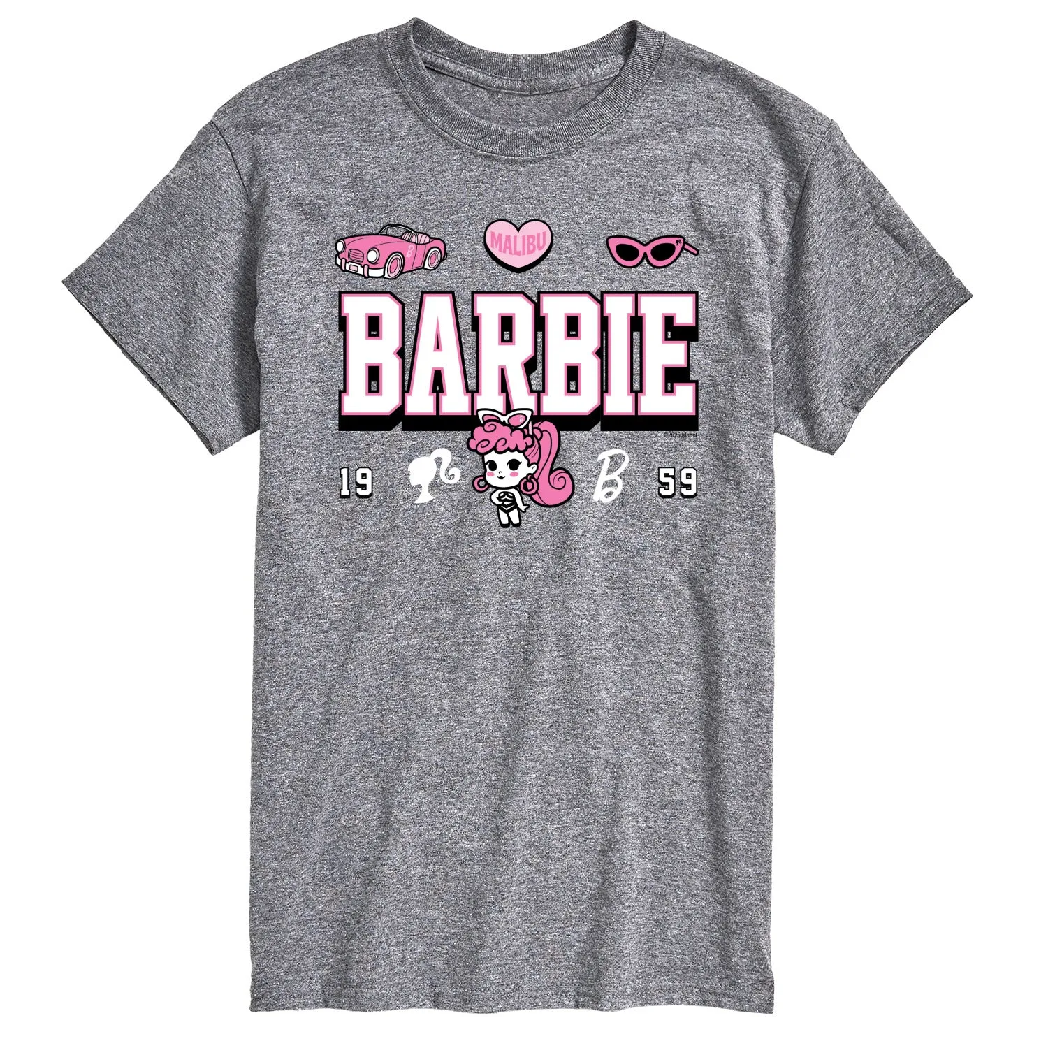 Barbie - Barbie Jersey - Men's Short Sleeve Graphic T-Shirt sold by Zulily product image thumbnail 4