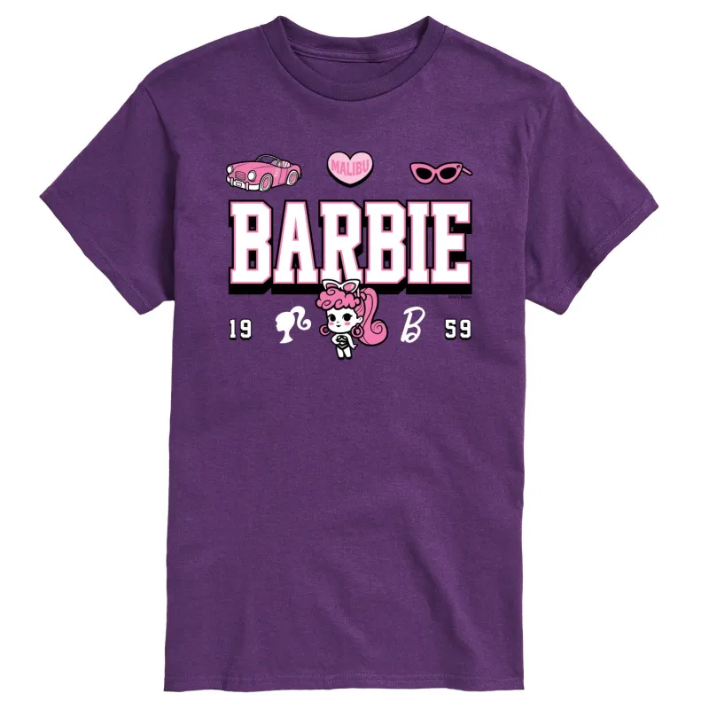 Barbie - Barbie Jersey - Men's Short Sleeve Graphic T-Shirt sold by Zulily