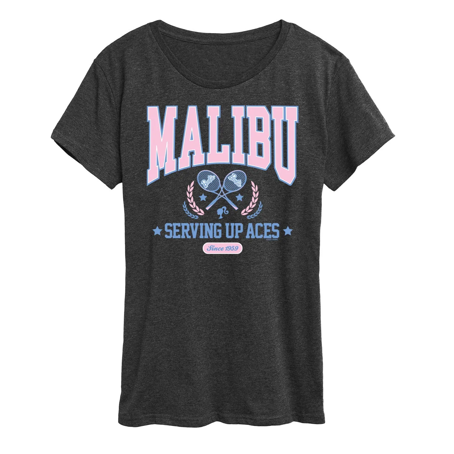 Barbie - Malibu Varsity - Women'S Short Sleeve Graphic T-Shirt sold by Zulily