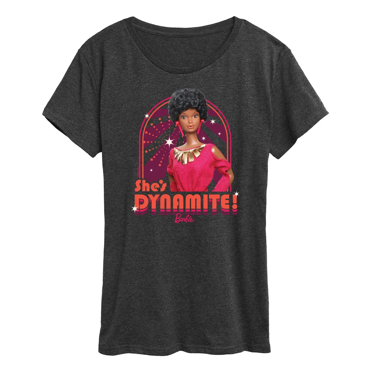 Barbie - Shes Dynamite - Women'S Short Sleeve Graphic T-Shirt sold by Zulily product image thumbnail 4