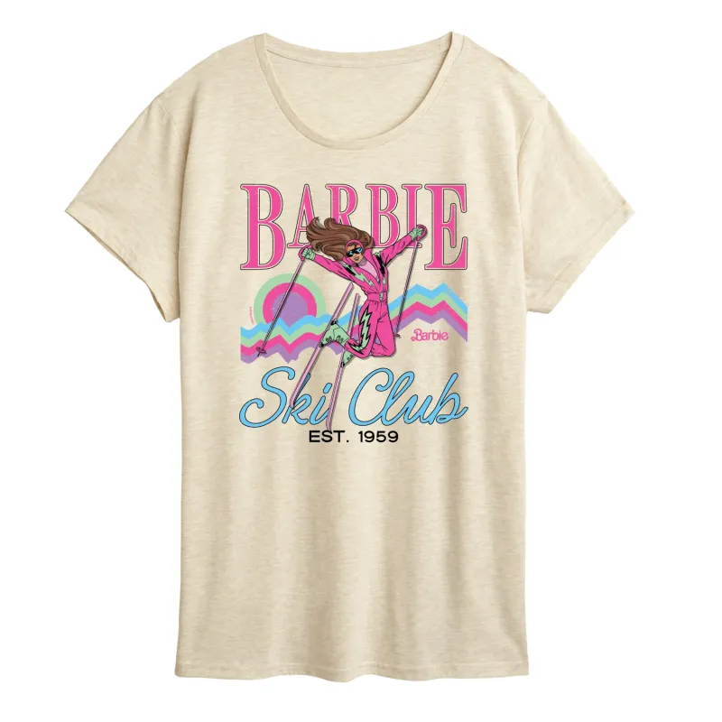 Barbie - Ski Club - Women's Short Sleeve Graphic T-Shirt sold by Zulily