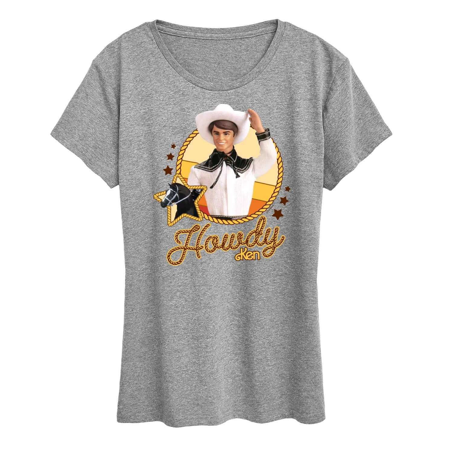 Barbie - Western Ken - Women'S Short Sleeve Graphic T-Shirt sold by Zulily
