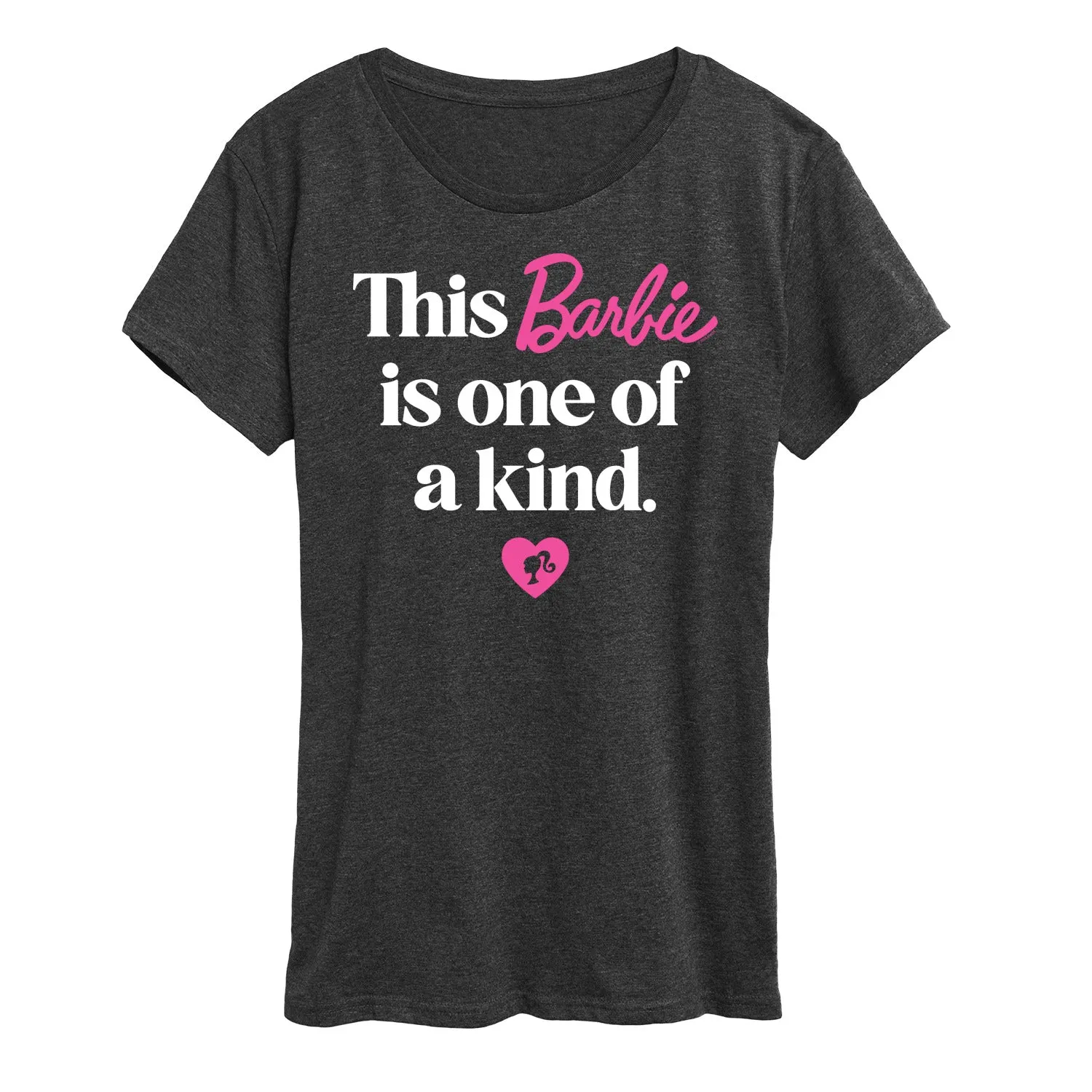 Barbie - This Barbie Is One Of A Kind-Womens Women'S Short Sleeve Graphic T-Shirt sold by Zulily product image thumbnail 5