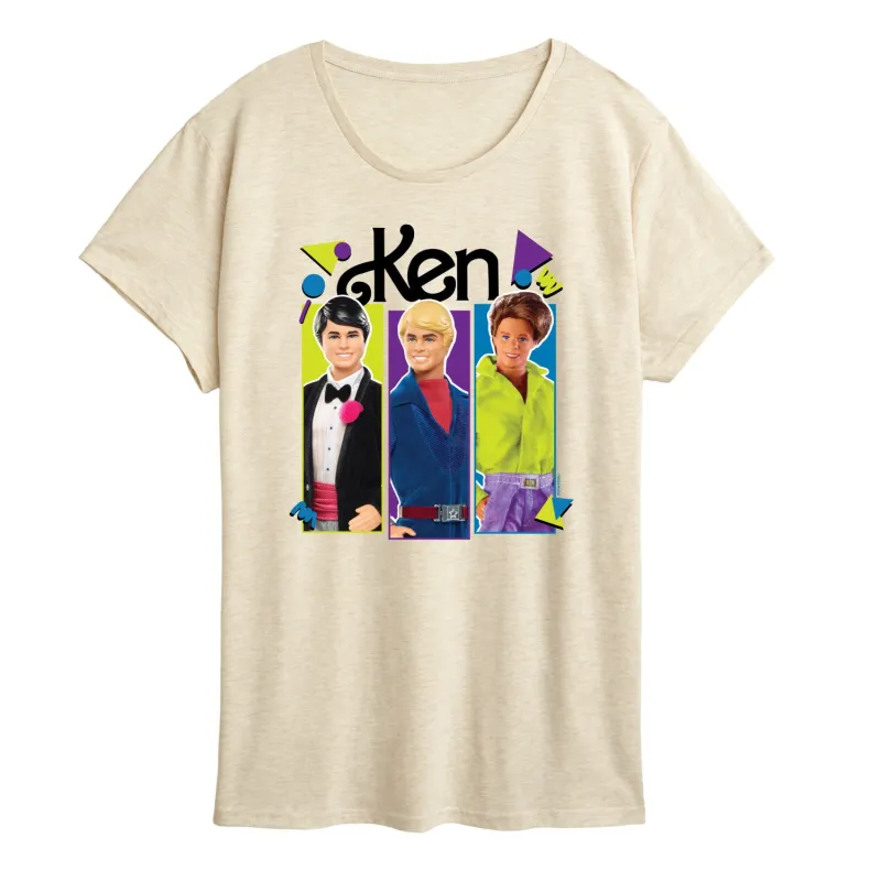 Barbie - Ken Group - Women's Short Sleeve Graphic T-Shirt sold by Zulily