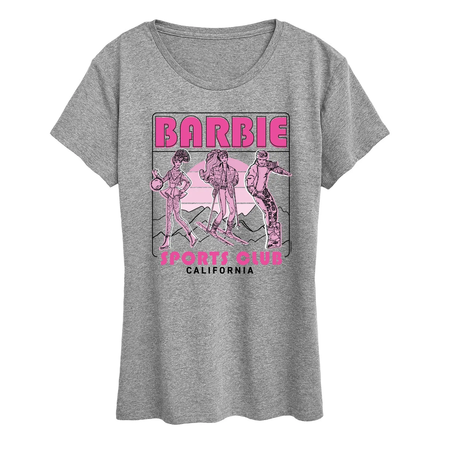Barbie - Sports Club - Women's Short Sleeve Graphic T-Shirt sold by Zulily product image thumbnail 4