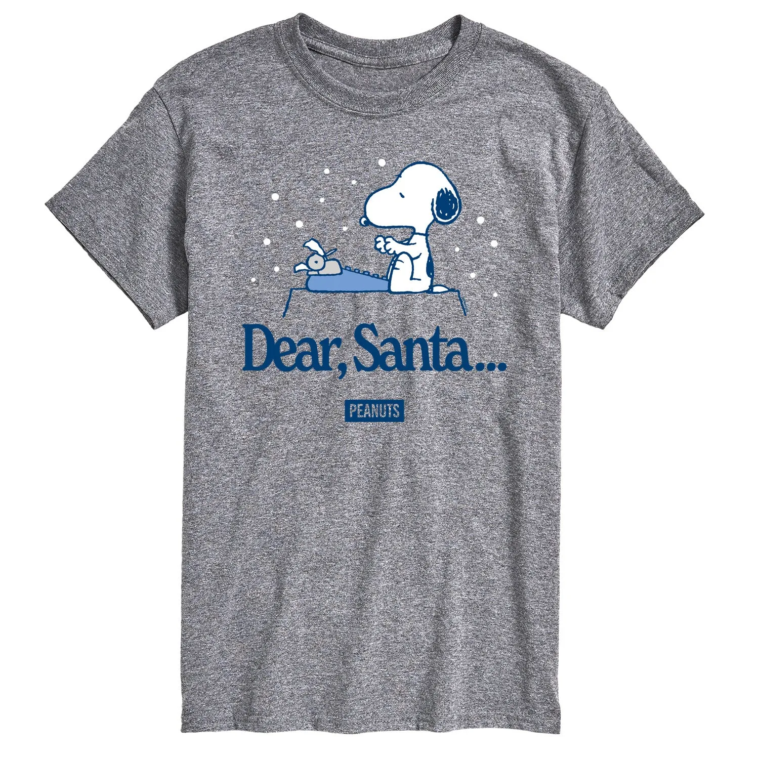 Peanuts - Snoopy Dear Santa - Men's Short Sleeve Graphic T-Shirt sold by Zulily product image thumbnail 4