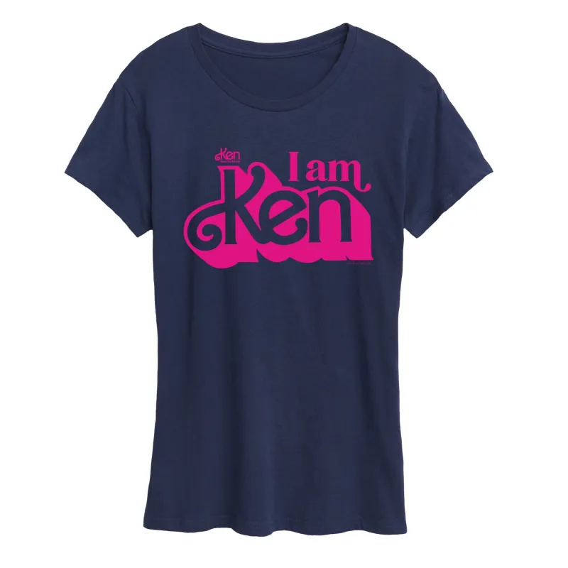 Barbie The Movie - I Am Ken - Women's Short Sleeve Graphic T-Shirt sold by Zulily