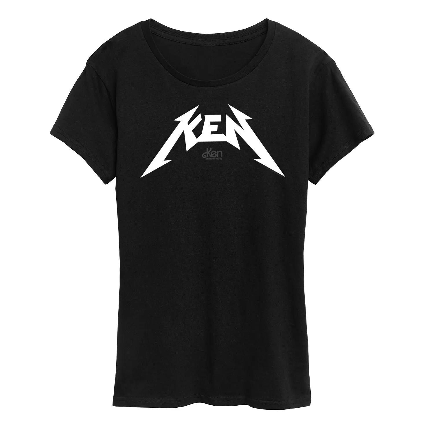 Barbie The Movie - Ken Rock - Women's Short Sleeve Graphic T-Shirt sold by Zulily