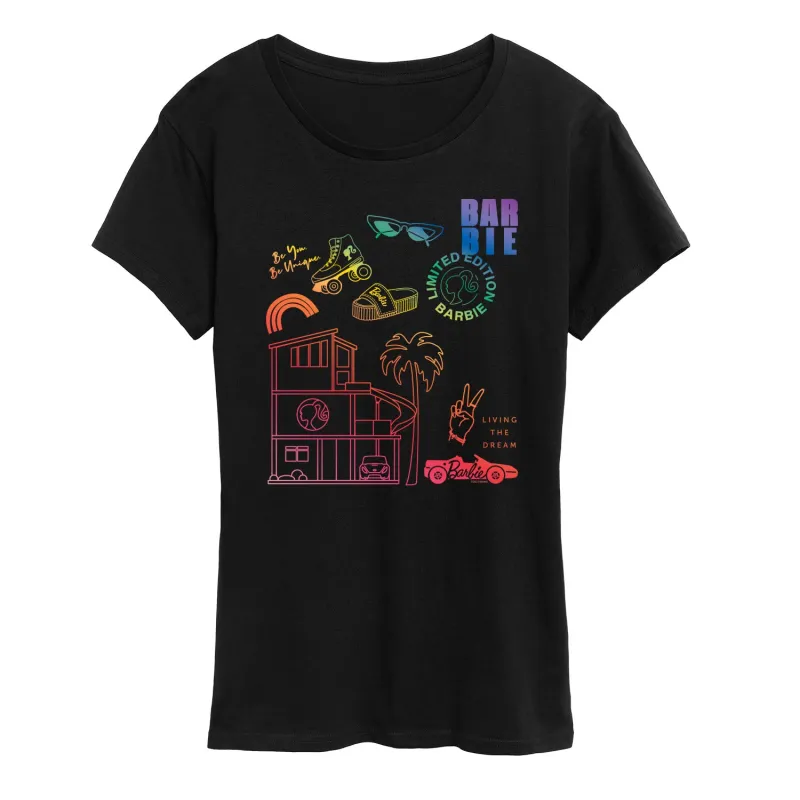 Barbie - Pride Dream House - Women's Short Sleeve Graphic T-Shirt made by Barbie