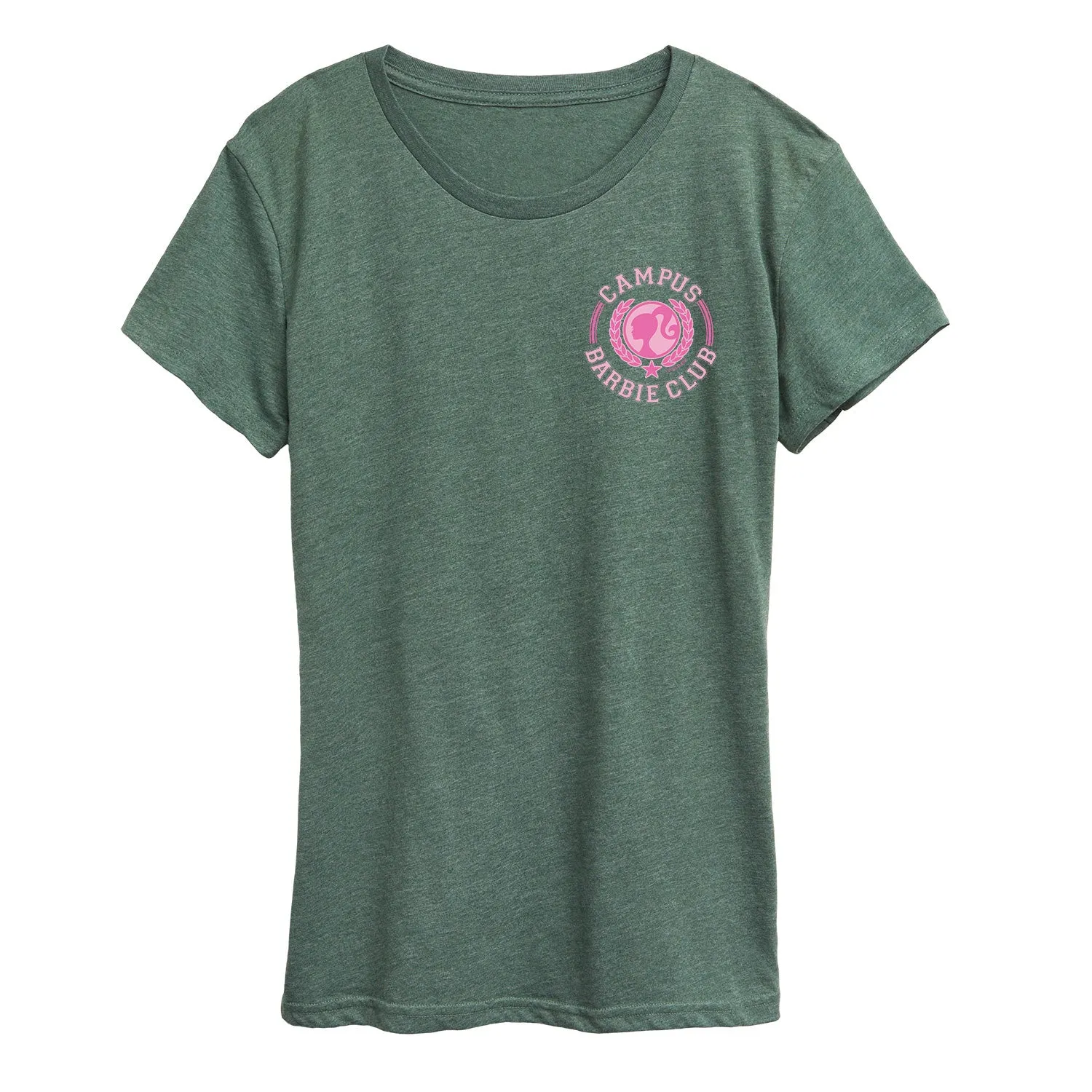 Barbie - Campus Club - Women's Short Sleeve Graphic T-Shirt sold by Zulily product image thumbnail 4