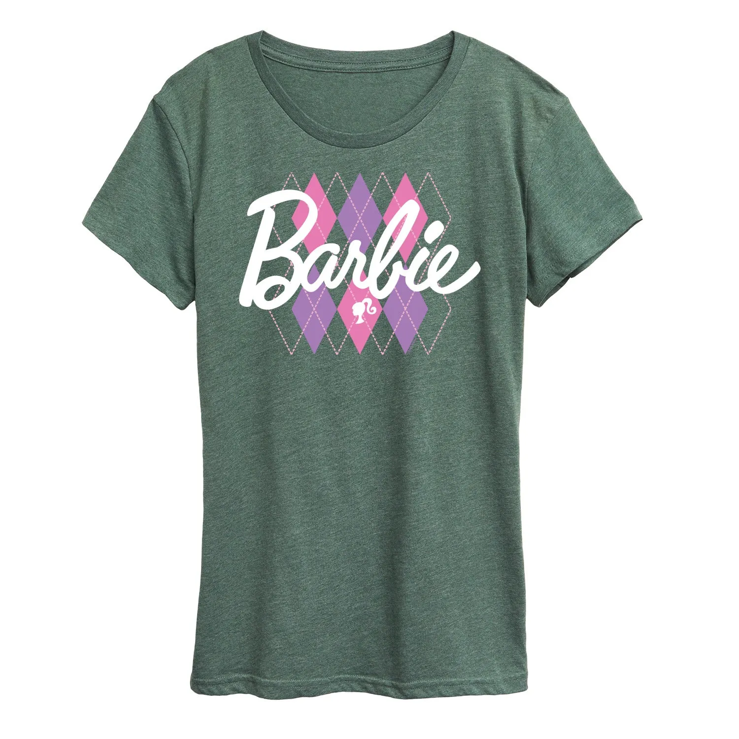 Barbie - Argyle - Women's Short Sleeve Graphic T-Shirt sold by Zulily product image thumbnail 4