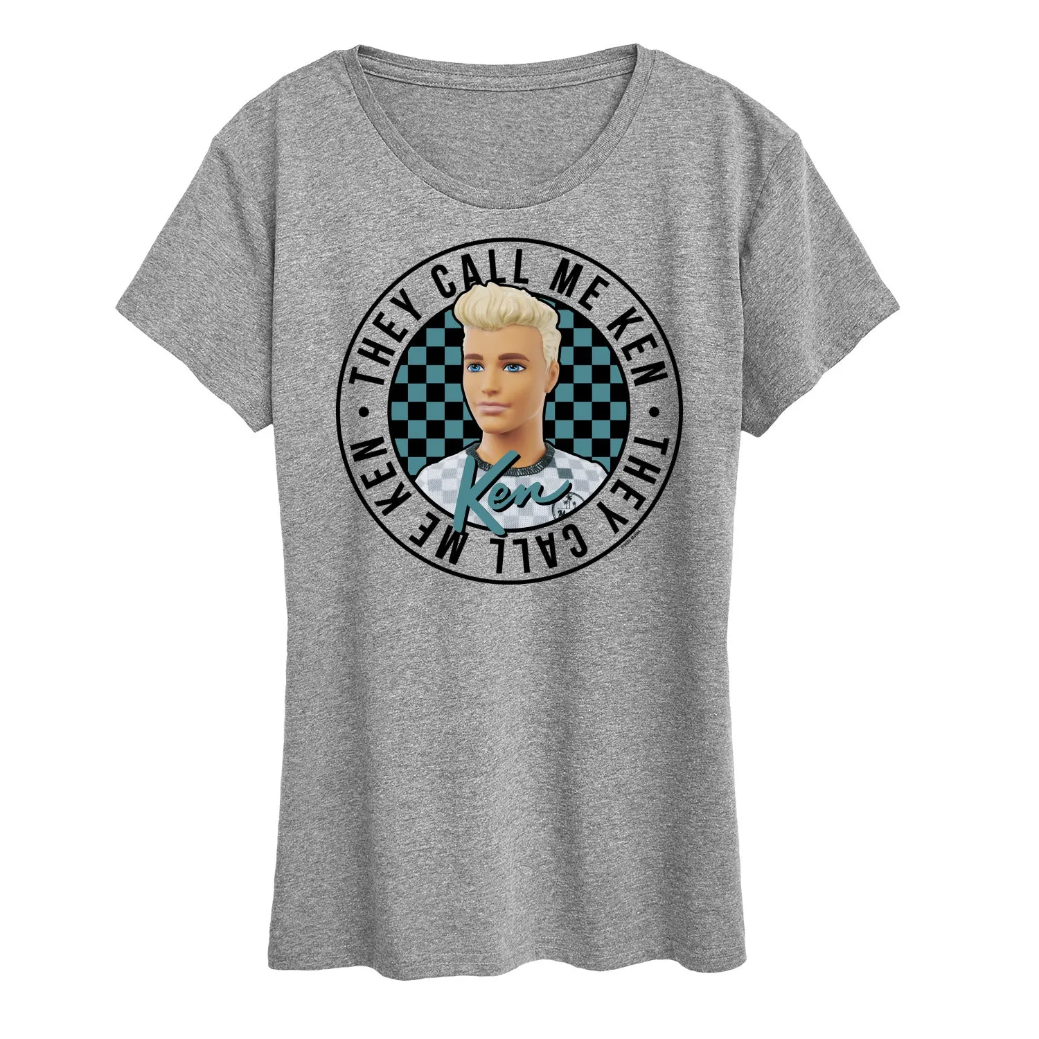 Barbie - They Call Me Ken - Retro Style - Women's Short Sleeve Graphic T-Shirt sold by Zulily product image thumbnail 4
