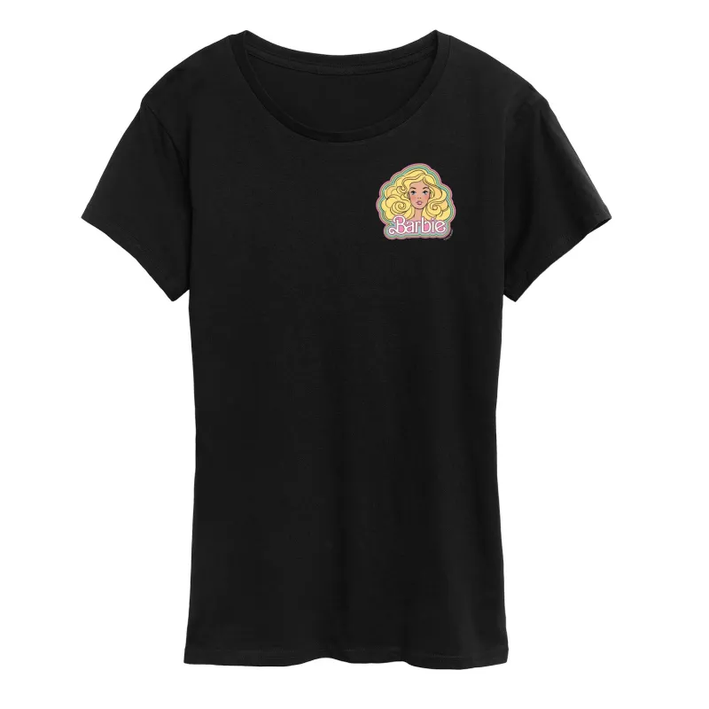 BARBIE HEAD STICKER - Adult LC LADIES SHORT SLEEVE CLASSIC FIT TEE sold by Zulily