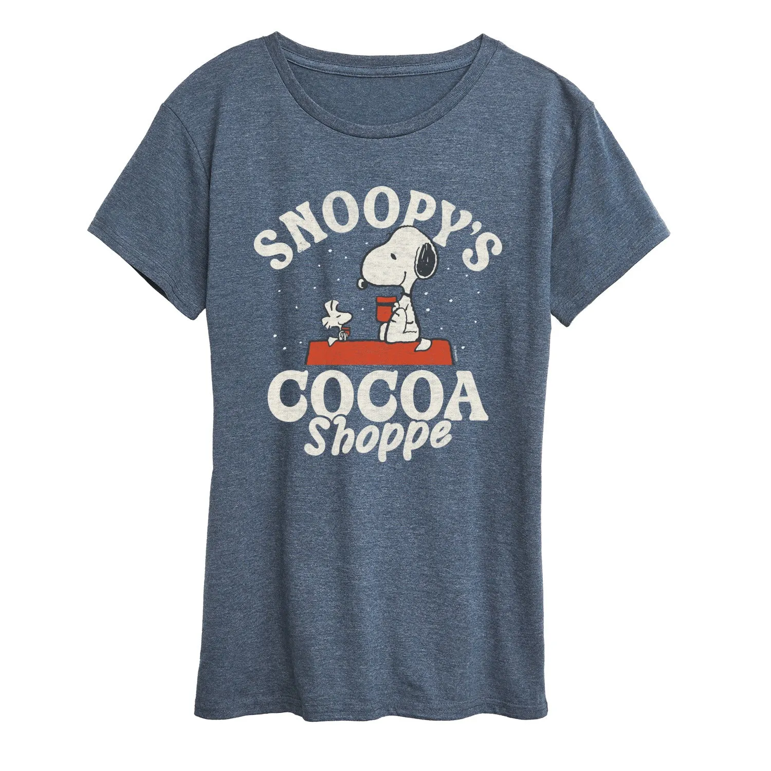 Peanuts - Snoopys Cocoa Shoppe - Women's Short Sleeve Graphic T-Shirt sold by Zulily product image thumbnail 4