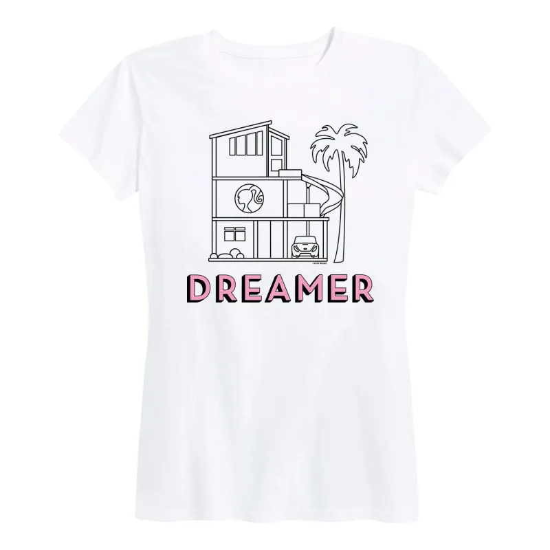 Barbie - Dreamer - Women's Short Sleeve Graphic T-Shirt sold by Zulily