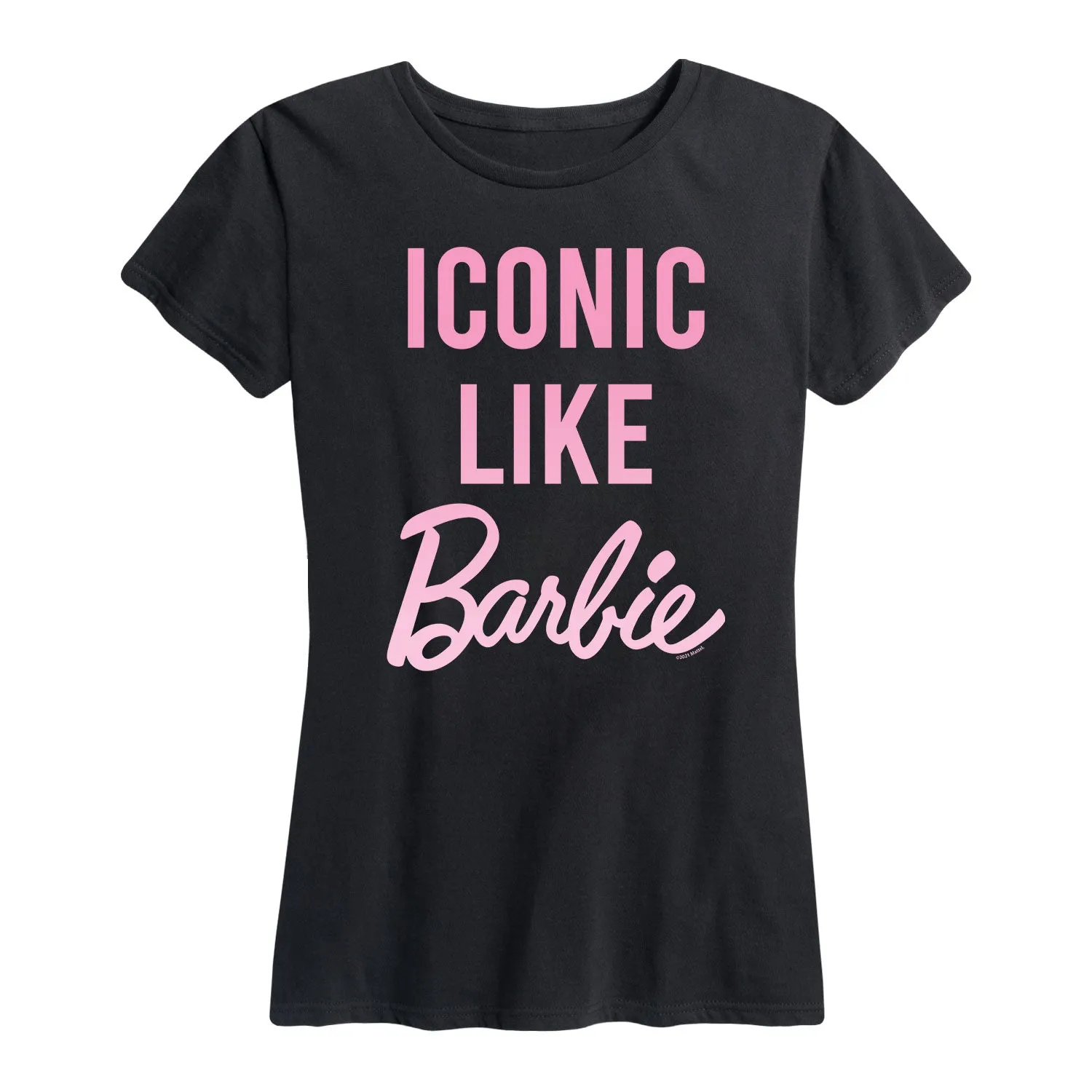 Barbie - Iconic Like Barbie - Women's Short Sleeve Graphic T-Shirt sold by Zulily