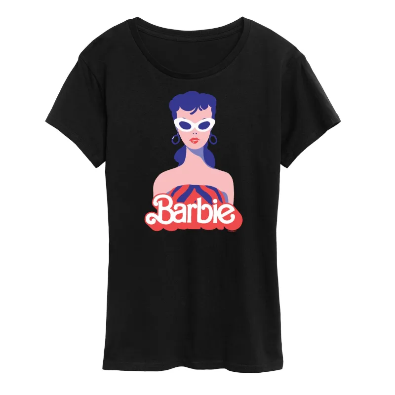 Barbie - Retro Classic Styled Barbie - Women's Short Sleeve Graphic T-Shirt sold by Zulily