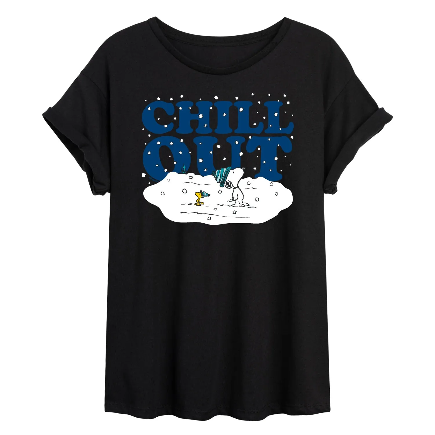 Peanuts - Chill Out - Women's Oversized T-Shirt sold by Zulily