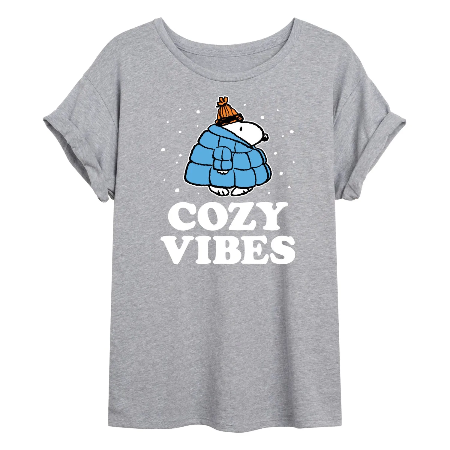 Peanuts - Cozy Vibes - Women's Oversized T-Shirt sold by Zulily product image thumbnail 3