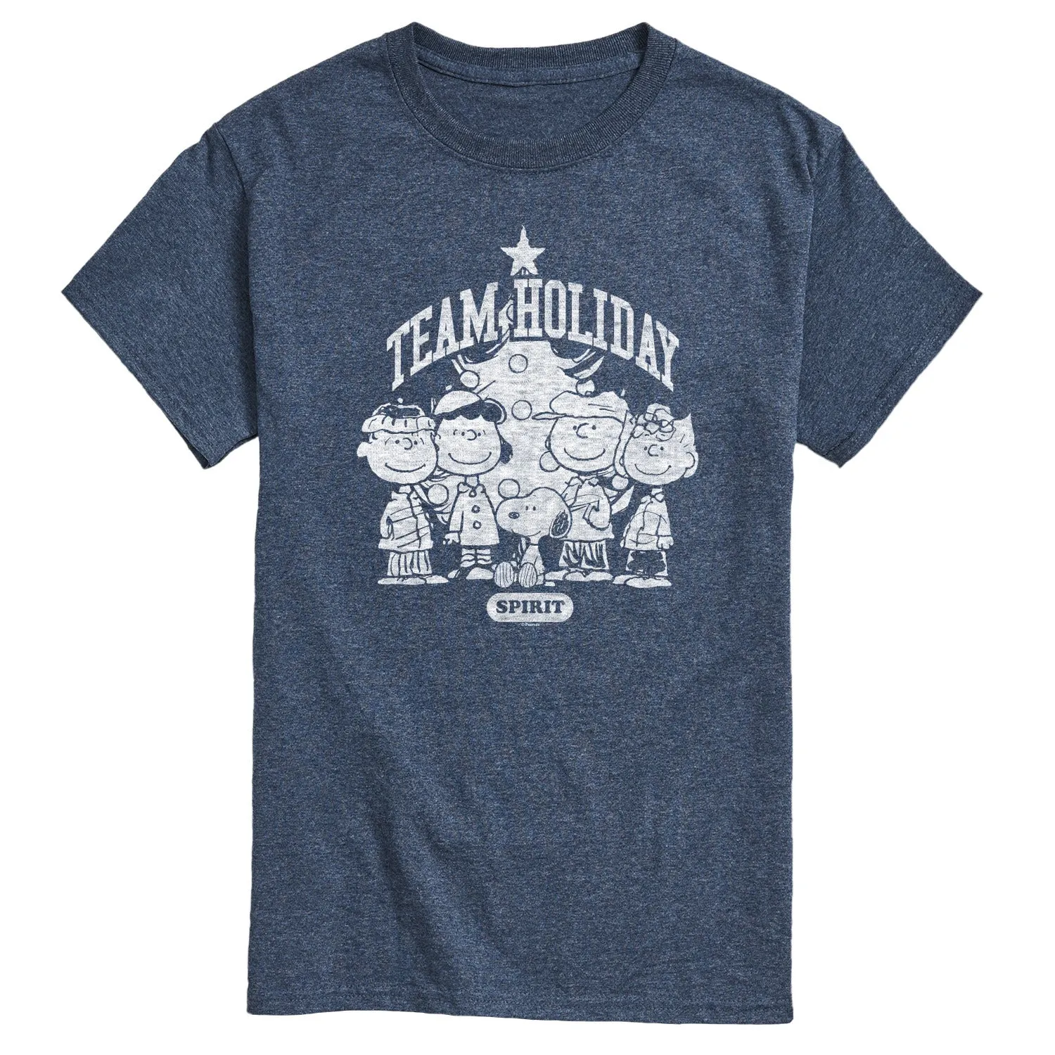 Peanuts - Snoopy And Friends Team Holiday Spirit - Men's Short Sleeve Graphic T-Shirt sold by Zulily product image thumbnail 5