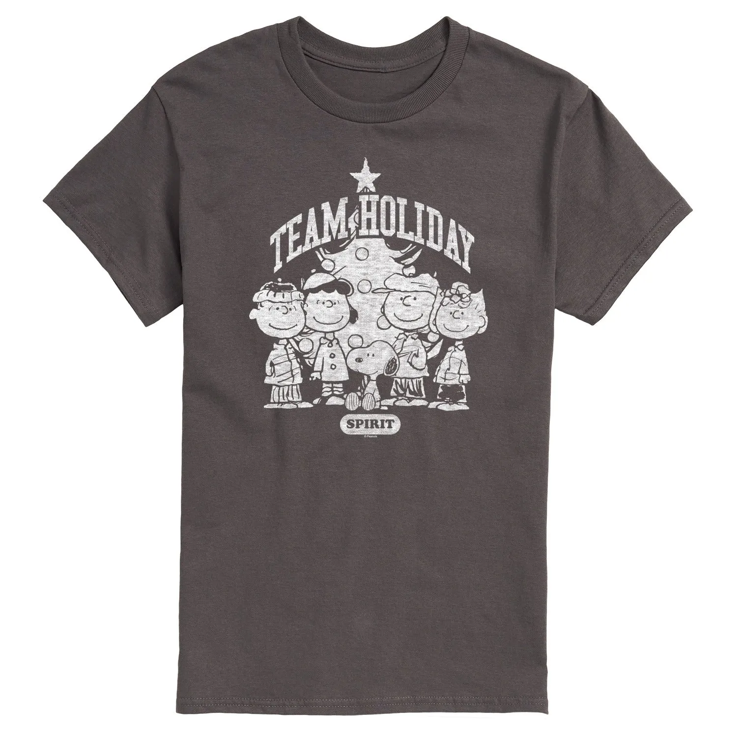 Peanuts - Snoopy And Friends Team Holiday Spirit - Men's Short Sleeve Graphic T-Shirt sold by Zulily product image thumbnail 4