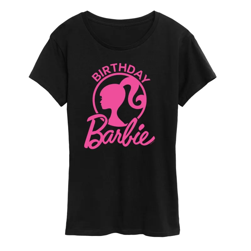 Barbie - Birthday - Women's Short Sleeve Graphic T-Shirt sold by Zulily
