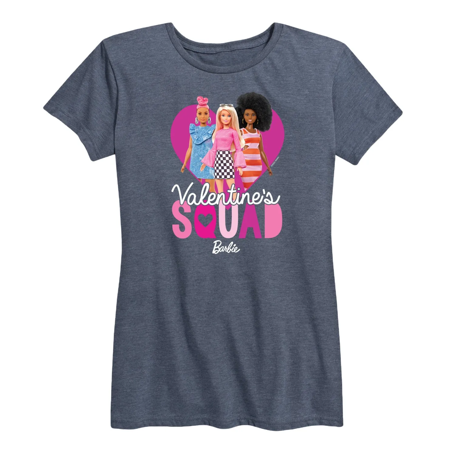 Barbie - Valentine's Squad - Women's Short Sleeve Graphic T-Shirt sold by Zulily