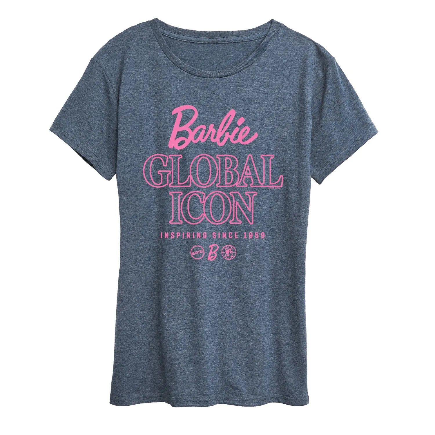 Barbie - Global Icon - Women's Short Sleeve Graphic T-Shirt sold by Zulily product image thumbnail 5
