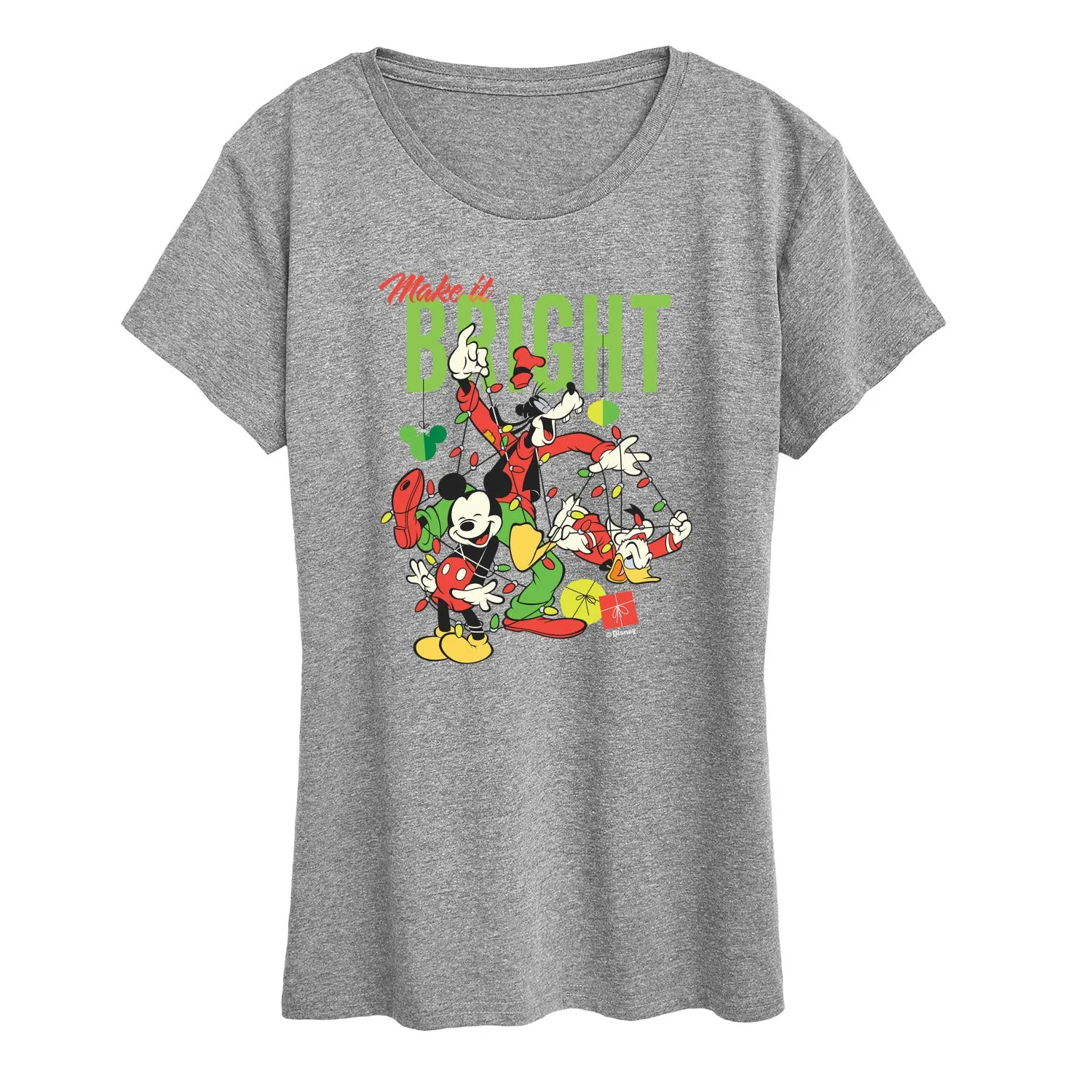 Disney - Make It Bright - Women's Short Sleeve Graphic T-Shirt sold by Zulily product image thumbnail 3